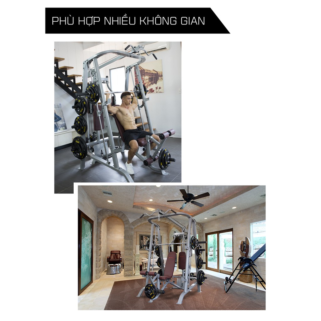 Giàn tạ KINGSPORT BK-399 Pro  - Giàn tạ chuyên nghiệp, giàn tạ tổng hợp