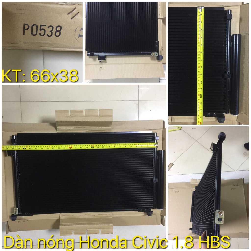 Dàn nóng HBS - P0538 Honda Civic 1.8