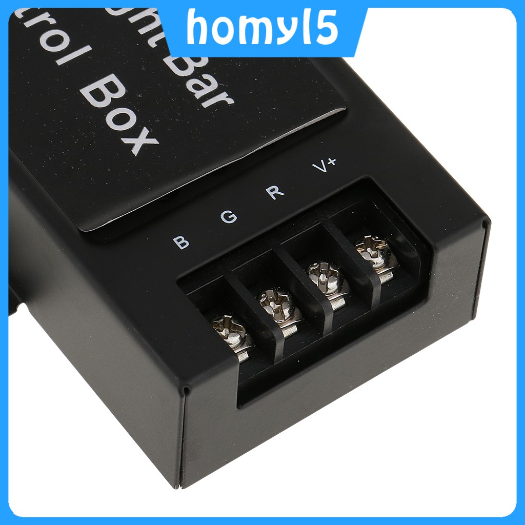 Home Store 12V-24V LED Light Bar Battery Box Flash Strobe Controller + Wireless Remote