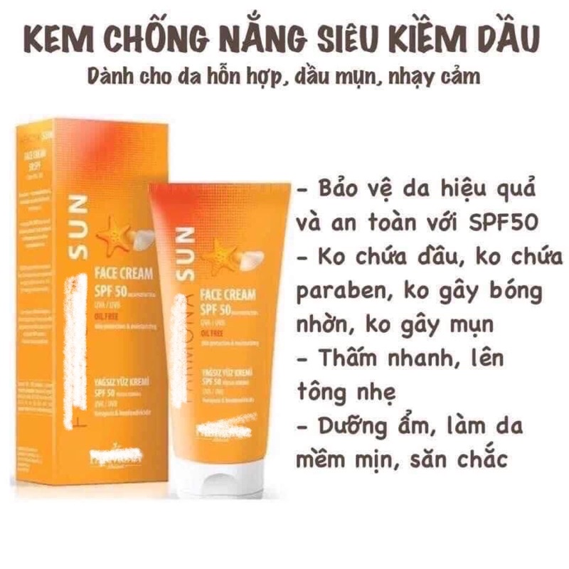 [Bill Balan] Kem chống nắng Farmona Sun SPF50 Oil Free | BigBuy360 - bigbuy360.vn