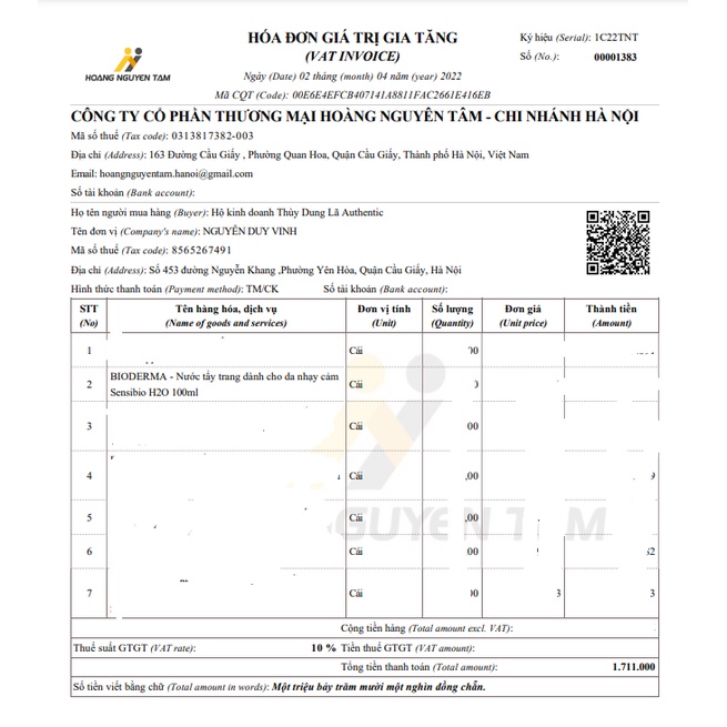 Nước tẩy trang Bioderma làm sạch dịu nhẹ 500ml, tẩy trang Bioderma cho mọi loại da | BigBuy360 - bigbuy360.vn