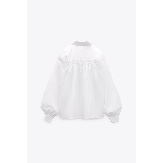 Áo sơ mi poplin ZARA AUTH SIZE M