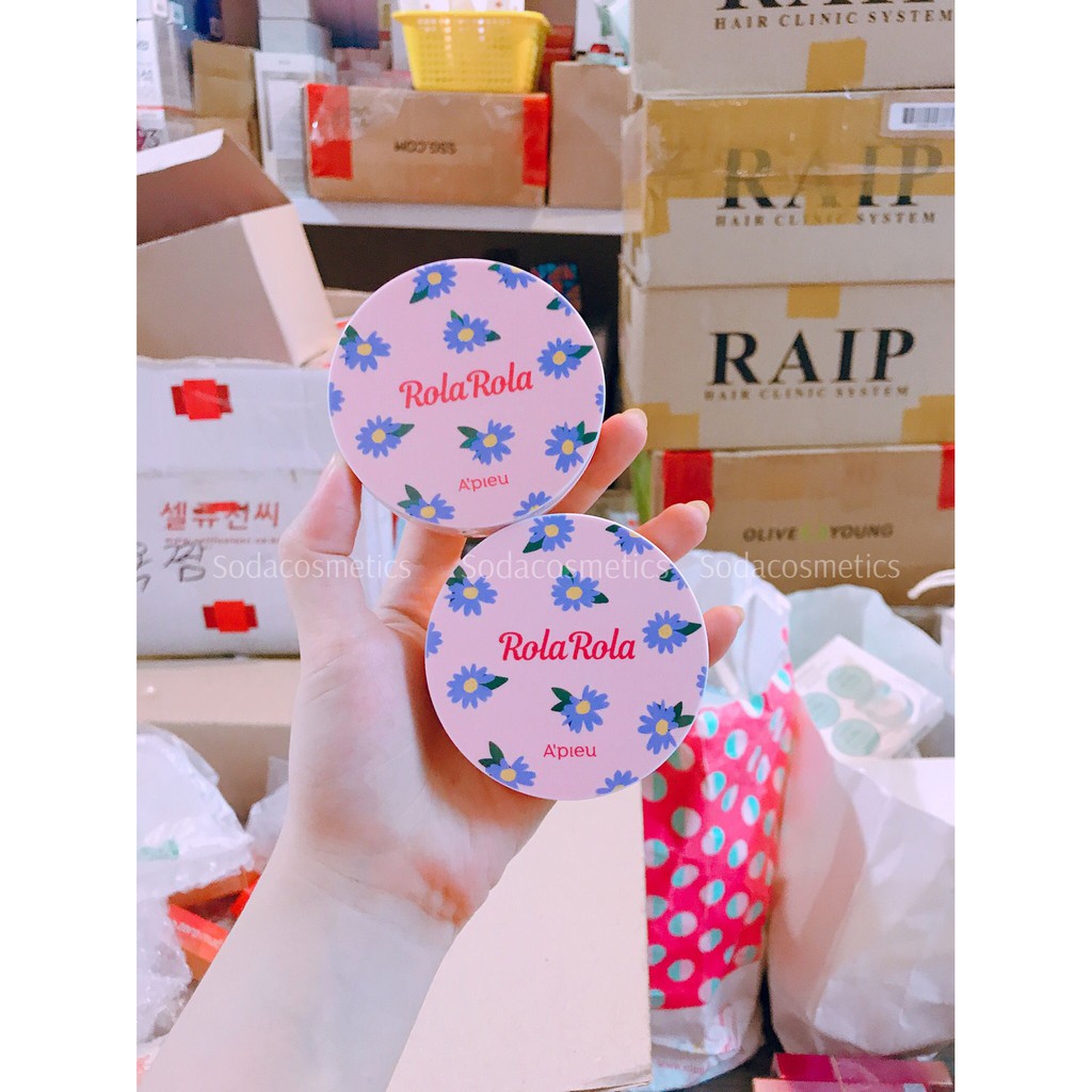 PHẤN NƯỚC APIEU ROLA ROLA COVER PANG GLOW CUSHION | BigBuy360 - bigbuy360.vn