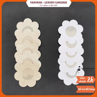 Combo túi dán nhũ hoa 5 đôi vanvene chất liệu giấy an toàn pk111