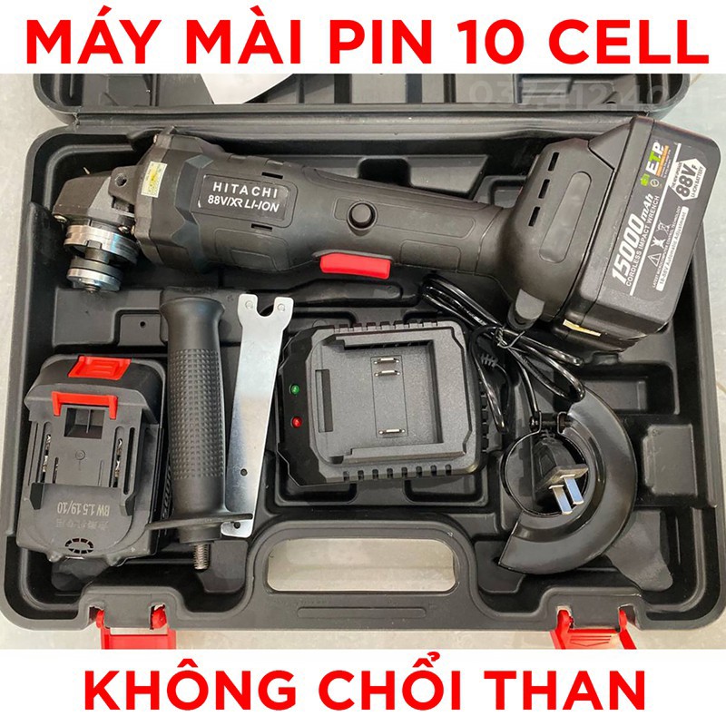 MÁY Mài Cắt HITACHI - động cơ  không chổi than -tặng 5 lưỡi cắt