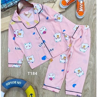 Bộ tay dài pijama cho bé gái bé trai