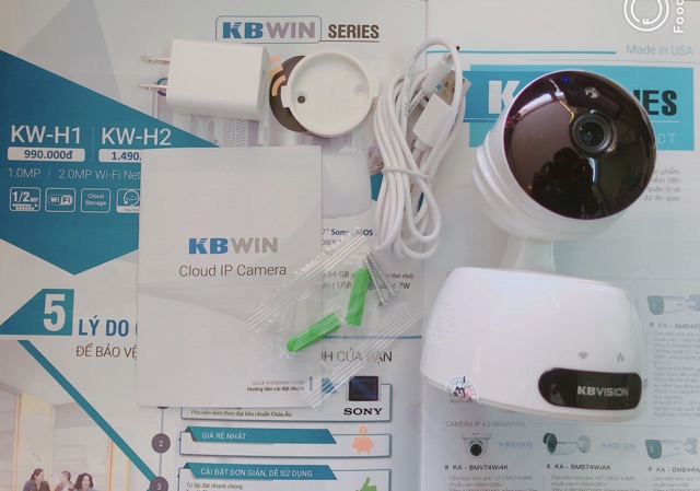 ( chính hãng ) camera wifi kbvision bkwin kw-H2 full HD 2.0