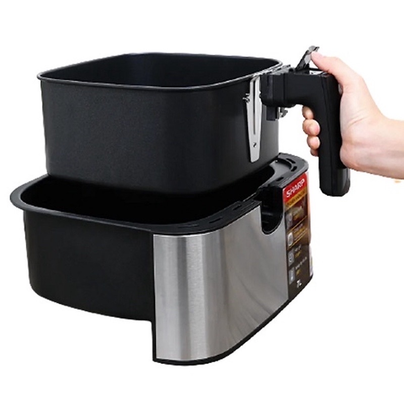 Nồi chiên không dầu Sharp KF-AF70EV - ST- Hàng chính hãng bảo hành 12 tháng.