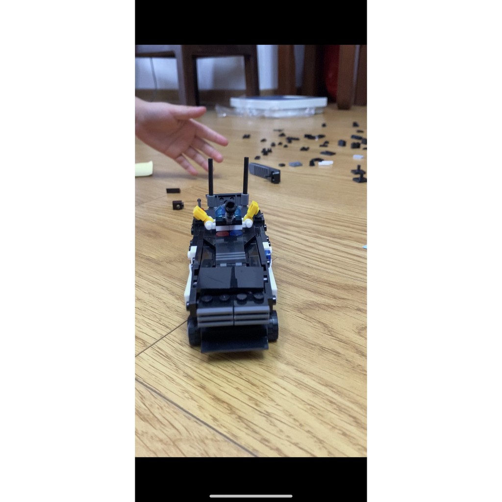 410 CHI TIẾT] ĐỒ CHƠI XẾP HÌNH OTO SWAT, Cảnh Sát, ROBOT