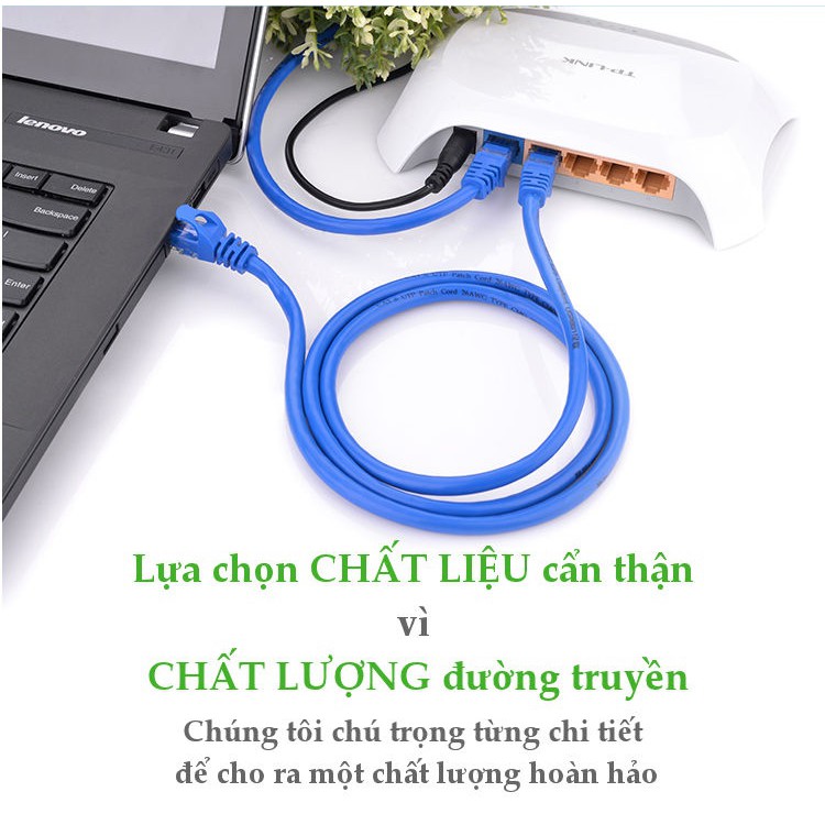 dây cáp mạng lan bấm sẵn 2 đầu nhiều kích thước