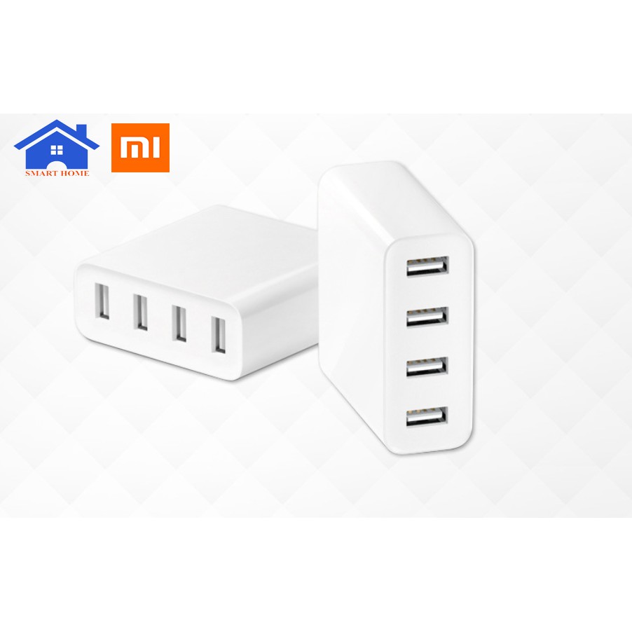 [HÀNG CHÍNH HÃNG] Củ Sạc Xiaomi 4 Cổng USB Chính Hãng Sạc USB 4 cổng cho điện thoại di động và máy tính bảng sạc đa năng