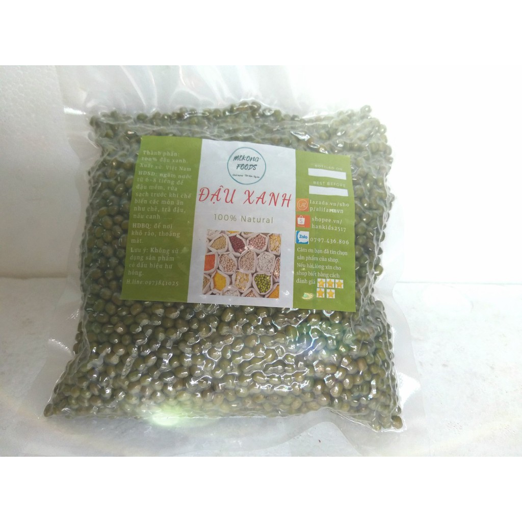 1kg Đậu Xanh Quê Sạch