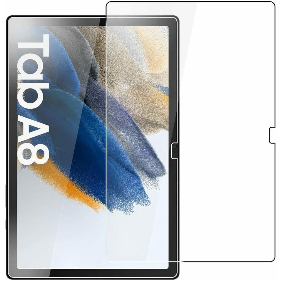 Bao Da Máy Tính Bảng Cho Samsung Galaxy Tab A8 10.5 SM-X200 X205 2022 360 ° Ốp Lưng Quay + 1 Miếng Dán Kính Bảo Vệ Màn Hình