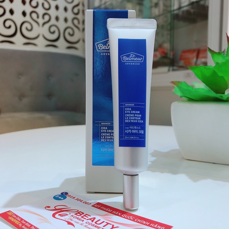 [The Face Shop AUTH] Kem dưỡng mắt Cải thiện nếp nhăn Dr Belmeur Advanced Cica Eye Cream 25ml THE FACE SHOP tfsn20 | BigBuy360 - bigbuy360.vn