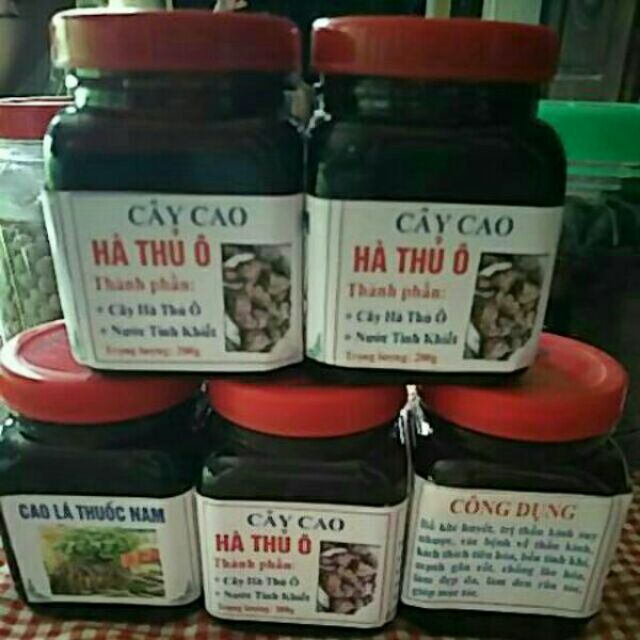 Cao hà thủ ô kl: 200g