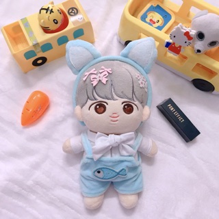 SET OUTFIT BĂNG ĐÔ THÚ CHO DOLL 20cm