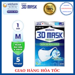 Khẩu trang 3D ngăn virus