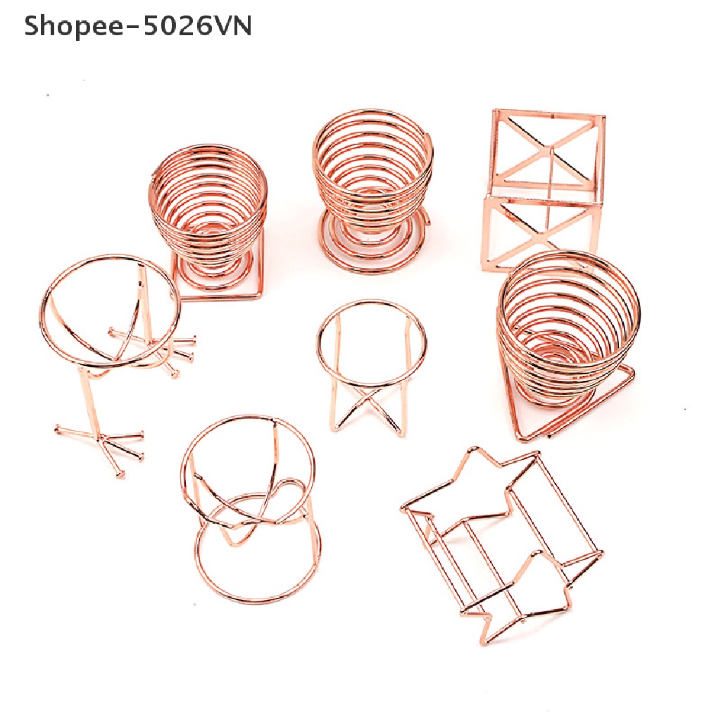 Giá Đỡ Phơi Khô Mút Trang Điểm Bằng Kim Loại Tiện Lợi