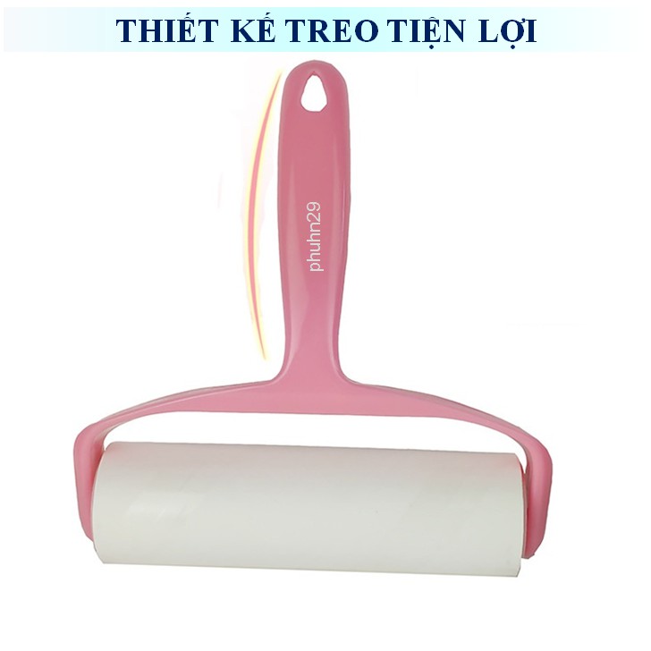Cây Lăn Bụi Đa Năng 16CM Có Nắp Che ( Lông Động Vật, Sợi Vải, Đồ Da, Chăn Nệm, Ghế Salon...)