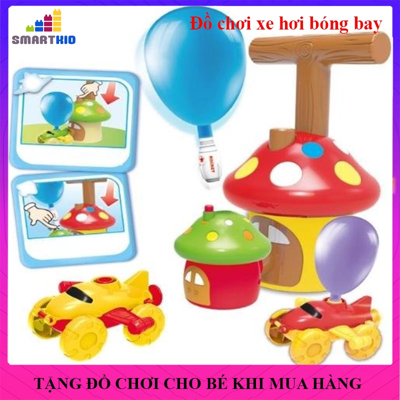 Đồ Chơi Trẻ Em Lắp Ráp, Lắp Ghép, Xếp Mô Hình Xe Bơm Bóng Thông Minh, Phát Triển Vận Động Tư Duy Cho Bé Gái, Trai