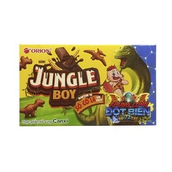 Bánh Cá Jungle Boy Orion Raptor Vị Socola Lúa Mạch (Hộp 40g)