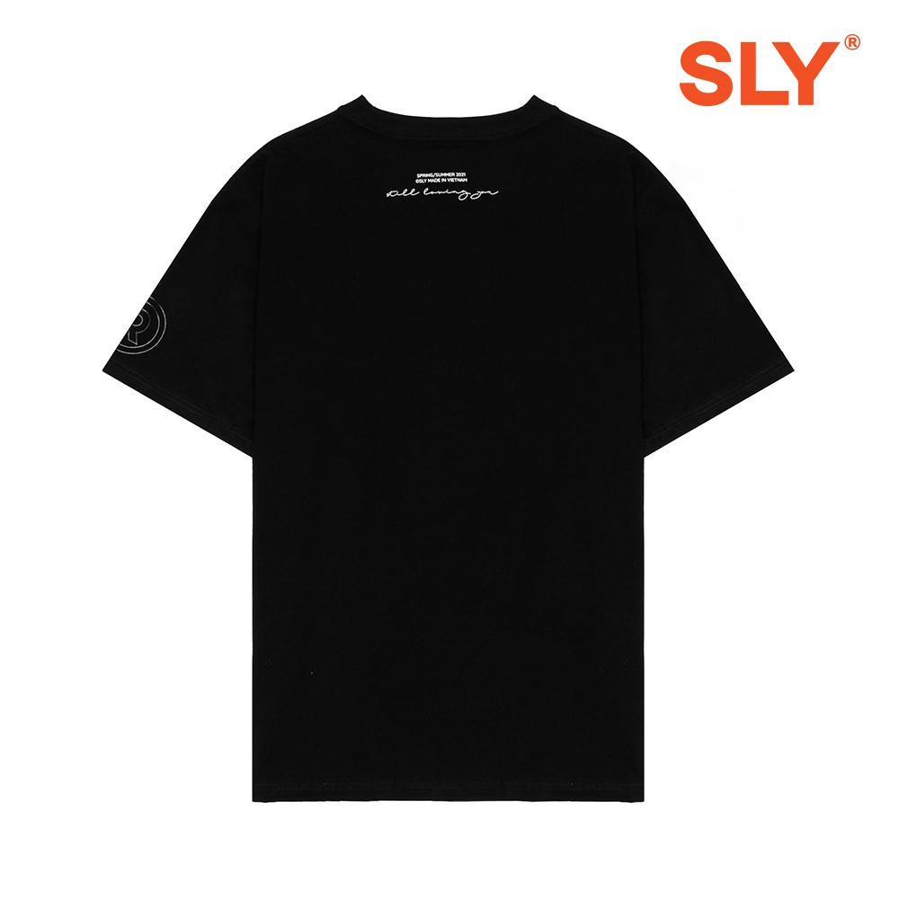 Áo Thun SLY Đính Đá Logo - màu Đen | BigBuy360 - bigbuy360.vn