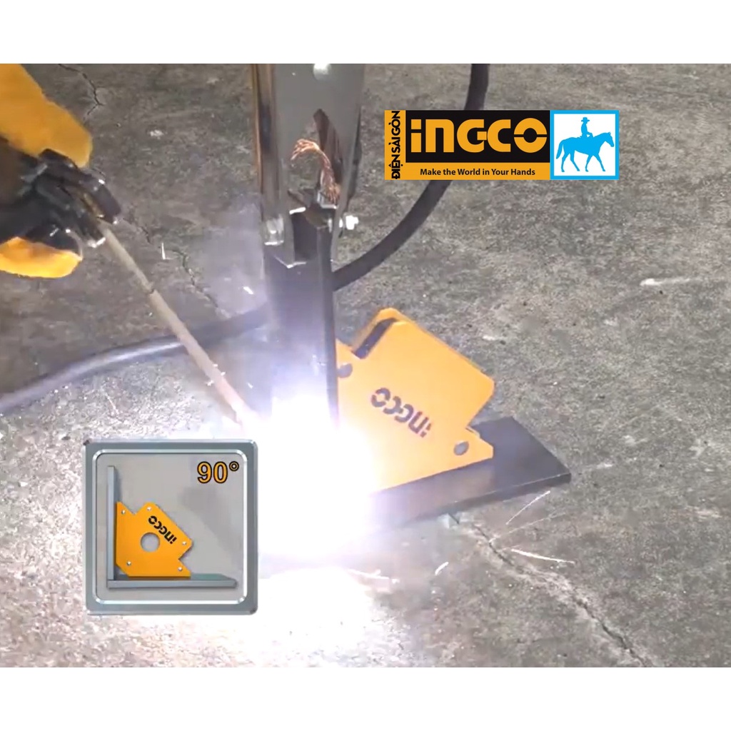 Bộ 6 ke góc hàn nam châm INGCO AMWH6001 Điện Sài Gòn