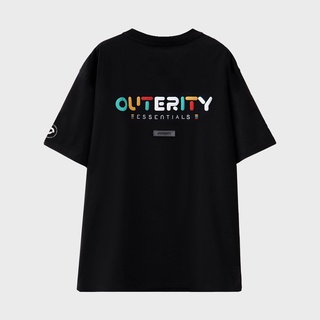 Áo thun outerity rainbow đen ver 2.0, áo phông nam nữ cá tính a3