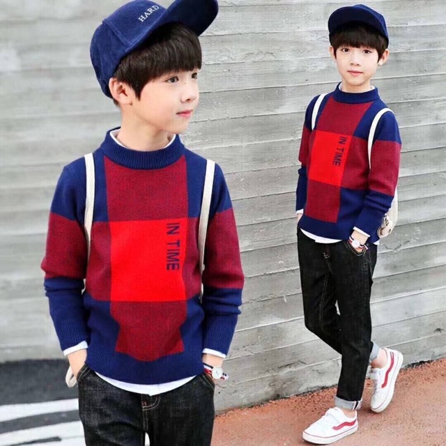 Áo len cừu dệt vi tính size đại 150-190 | BigBuy360 - bigbuy360.vn