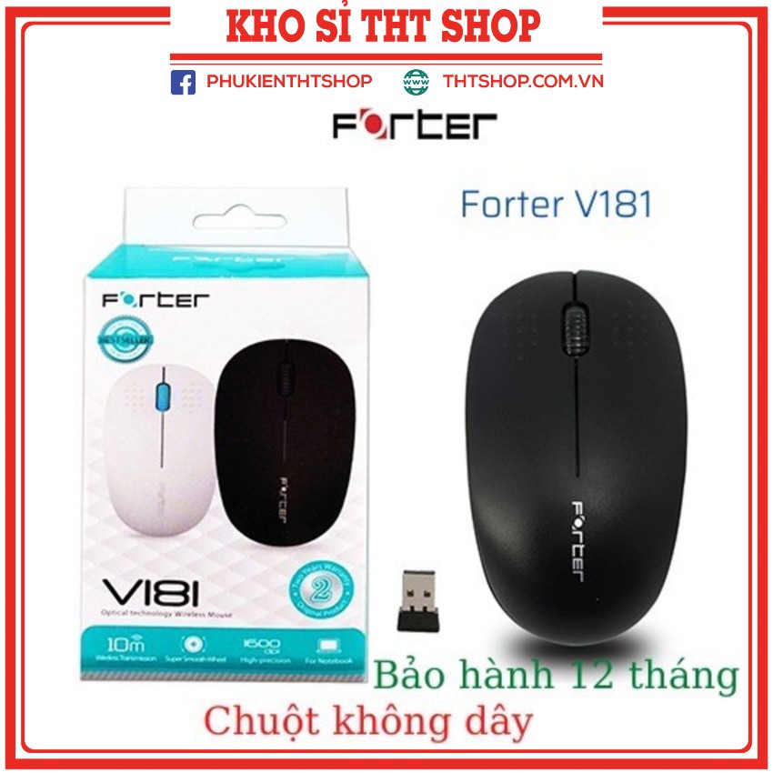 Chuột không dây Forter V181 Bảo Hành 12 Tháng