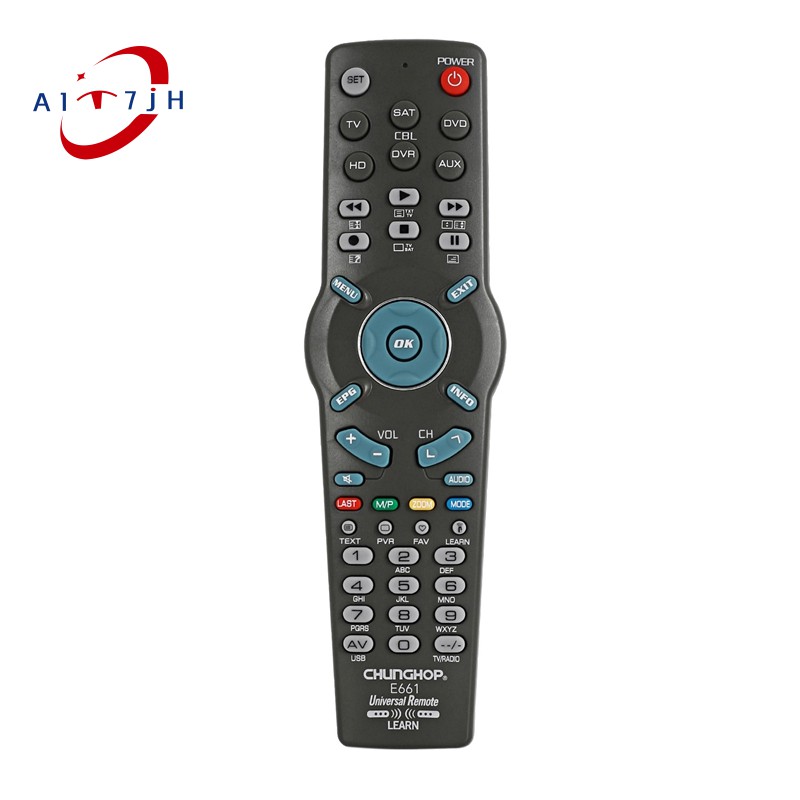 Điều Khiển Từ Xa Thông Minh Đa Năng E661 Cho Tv / Sat / Dvd / Dvr / Hd / Aux