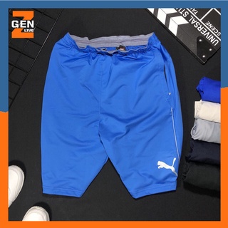 Quần Lửng Thể Thao Nam Chất Thun Lạnh, Logo In Cá Tính Cực Đẹp - LZ FASHION - PS031