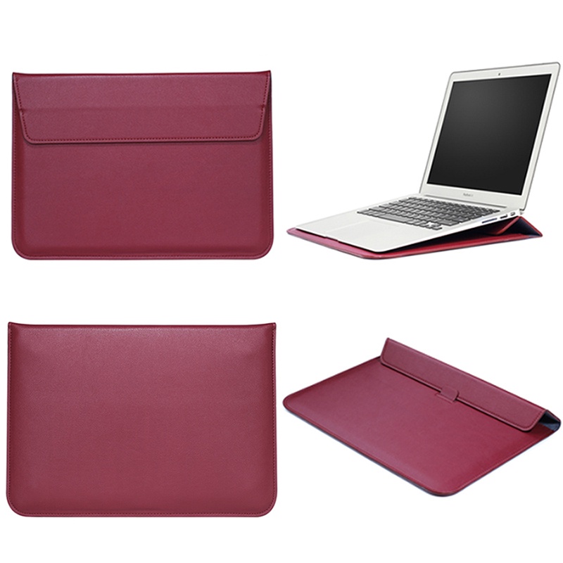 Túi Da PU Đựng Laptop Có Giá Đỡ Cho Huawei Matebook HP 11 12 13 14 15 16.2 inch / 16.2 inch