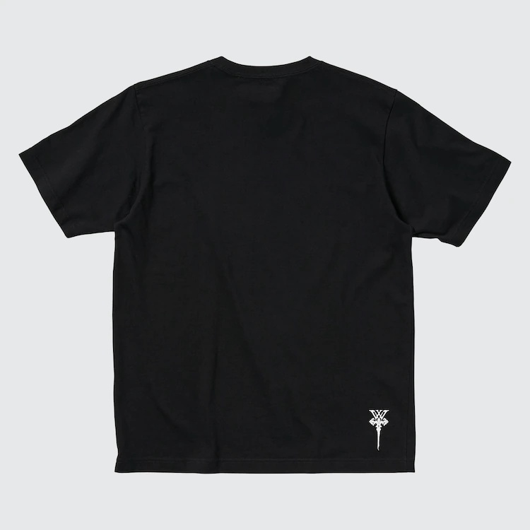 Áo thun in họa tiết Uniqlo UT T-Shirt - Đen
