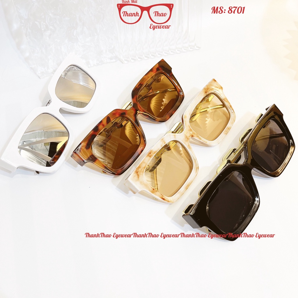 Kính Mát Nữ , Mắt Kính Râm THANHTHAO EYEWEAR Gọng Kính Nhựa Mắt Vuông ...