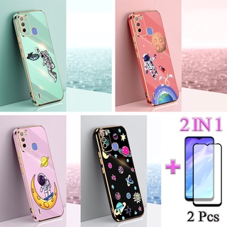 Ốp điện thoại silicone mềm mạ vàng 2 trong 1 cho itel vision 1 pro itel s16 itel vision 1 pro itel s16 edge
