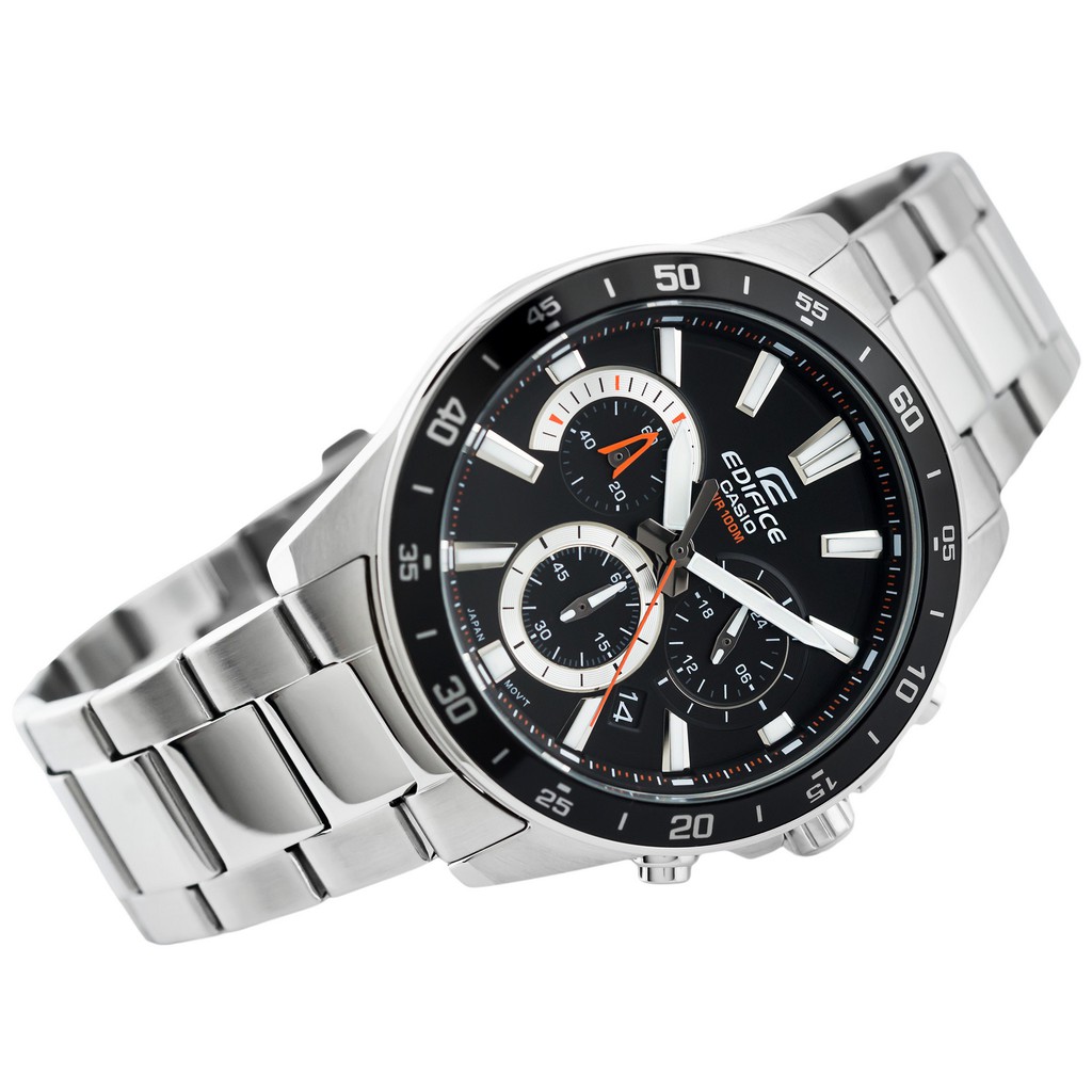 Đồng hồ nam dây kim loại Casio Edifice chính hãng Anh Khuê EFV-570D-1AVUDF