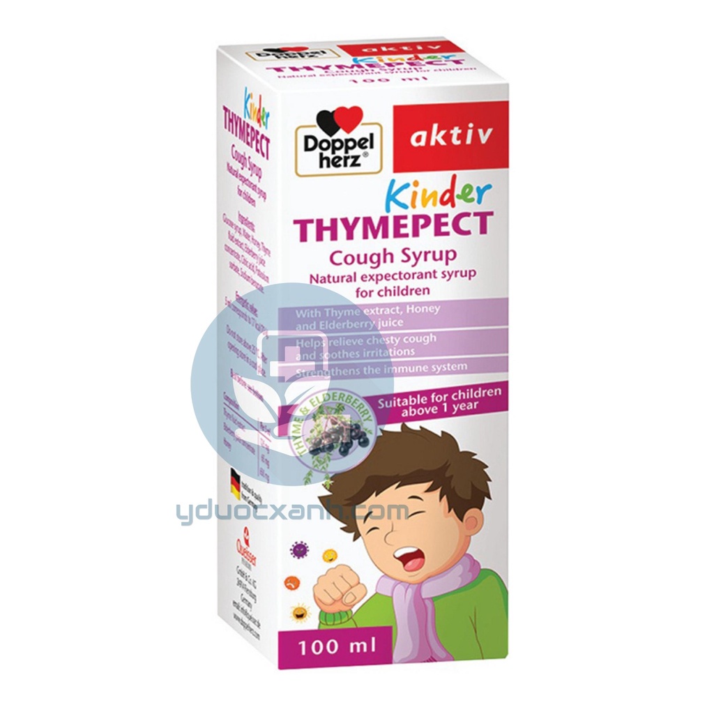 Siro Tiêu Đờm Giảm Ho Cho Bé KINDER THYMEPECT của Đức - Y Dược Xanh