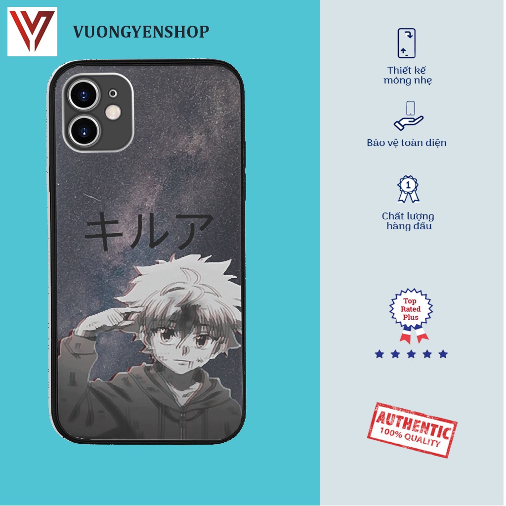 Ốp lưng Anime Killua zoldyck siêu kute cho IPHONE và SAMSUNG  MANGA00009