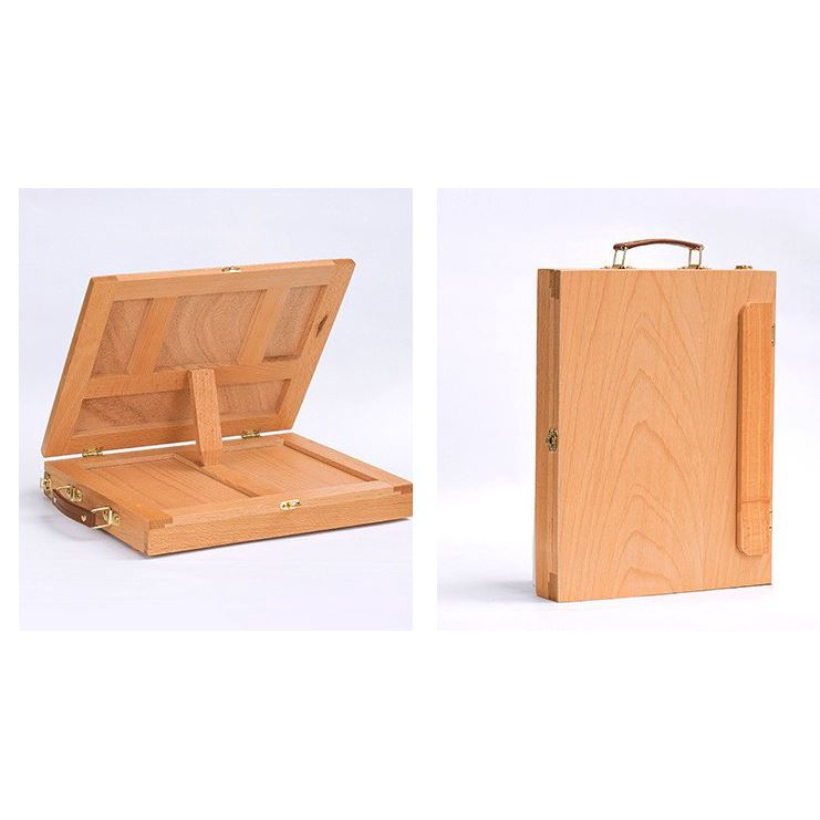 Giá vẽ để bàn kèm khay pha màu HBX-4A