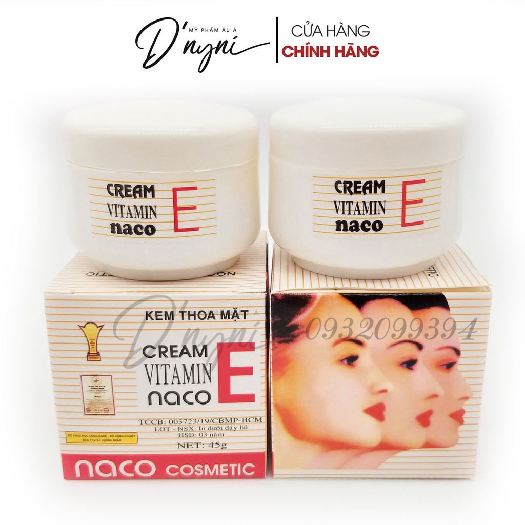 Kem Vitamin E NaCo 45g