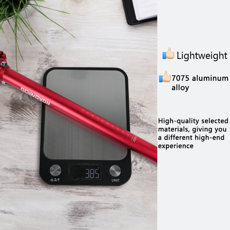 Cốt Yên Xe Đạp Leo Núi Bằng Hợp Kim Nhôm Cao Cấp 27.2 / 31.6 * 400mm