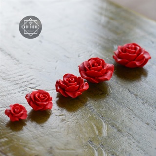 ✅ giá sỉ ✅ charm hoa hồng chu sa - hàng chuẩn - đẹp, tl085