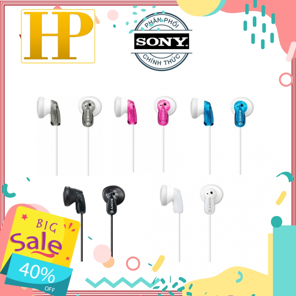 Tai nghe nhét tai Sony MDR-E9LP - Hàng Chính Hãng