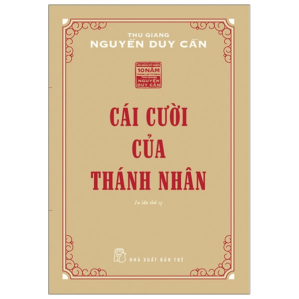 Sách Cái Cười Của Thánh Nhân (Tái Bản 2021)