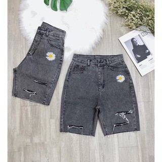 quần jeans ngố lưng siêu cao[ ảnh thật][freeship]
