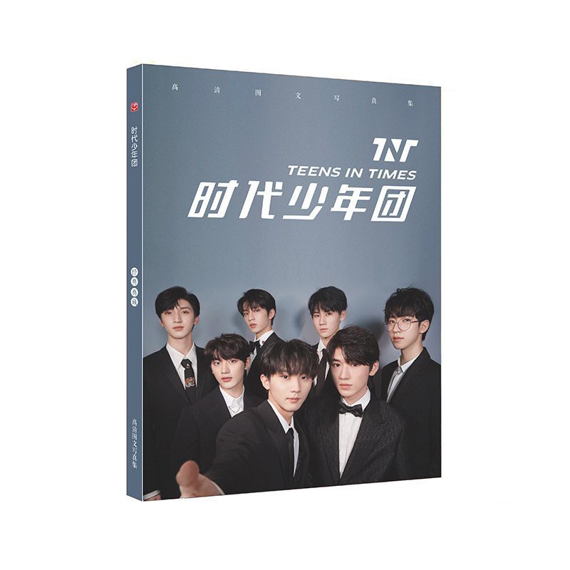 ( bìa ngẫu nhiên ) Photobook in hình nhóm nhạc TNT THỜI ĐẠI THIẾU NIÊN ĐOÀN album ảnh tặng kèm poster tập ảnh idol