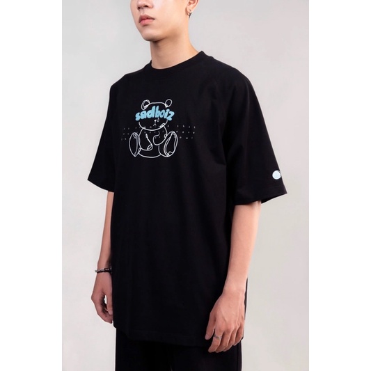 Áo thun SADBOIZ TEDDYCRY Lineart Black