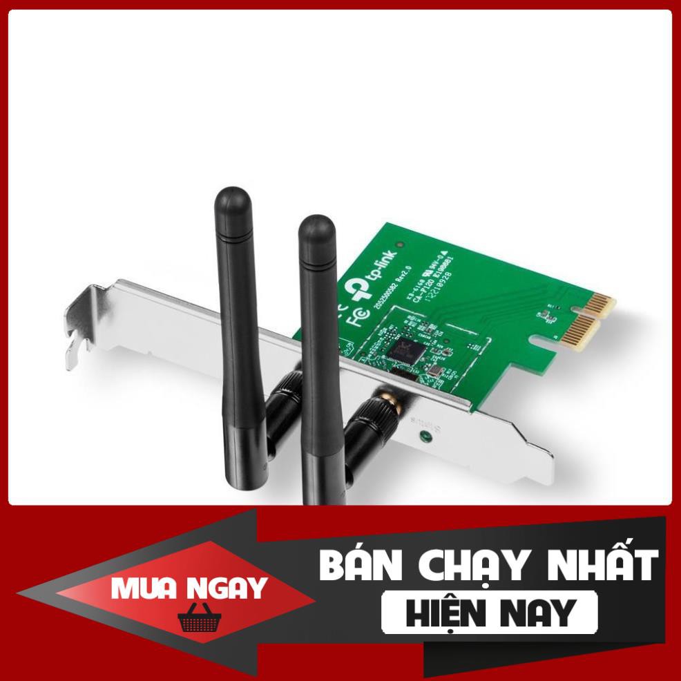 Card wifi (Thu wifi) Chuẩn N 300Mbps TL-WN881ND -881ND - Chính hãng