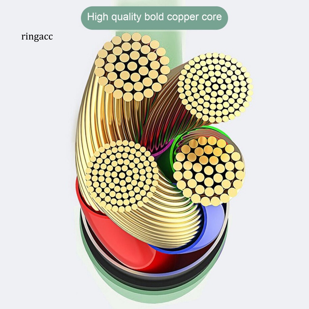 Dây Cáp Sạc Nhanh 5A 8Pin Type-C Micro USB Chất Lượng Cao